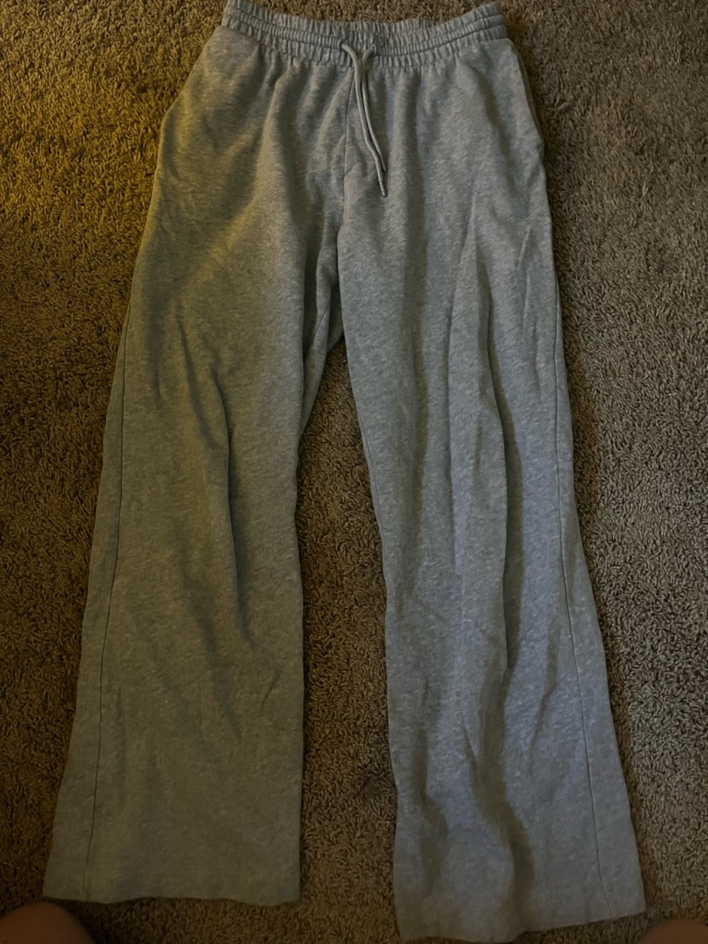 Old Navy Gray Wide-Leg Sweatpants